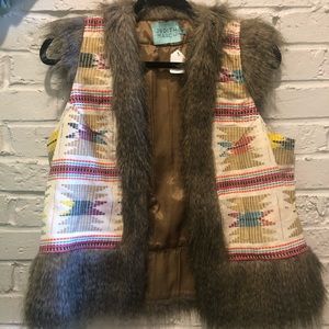 Judith March Embroidered Vest